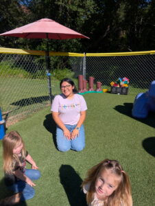 Outdoor play at Learning Tree Educational Center