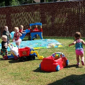 Water Play at Learning Tree Educational Center