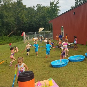 Water Play at Learning Tree Educational Center